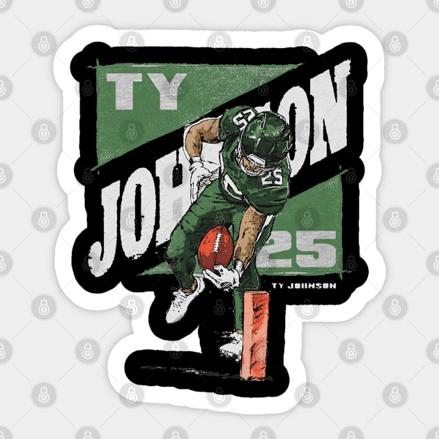 Ty Johnson New York J Pylon TD Sticker by Buya_Hamkac